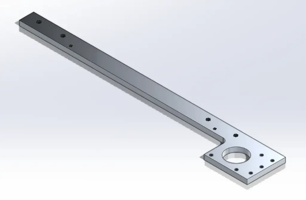 MP-2000-0039  Infeed Mnt Plate