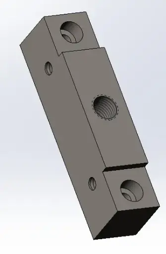 [MP-2000-0006 (2400-501A)  GATE SLIDE SHAFT (4")] MP-2000-0006 (2400-501A)  GATE SLIDE SHAFT (4")