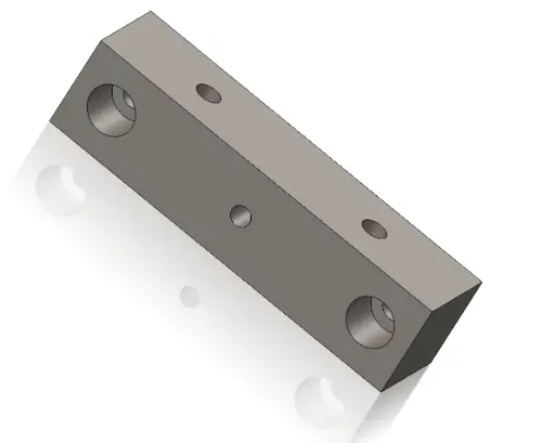 [2400-074] MP-2000-0014 Label Clamp Mounting BLock 