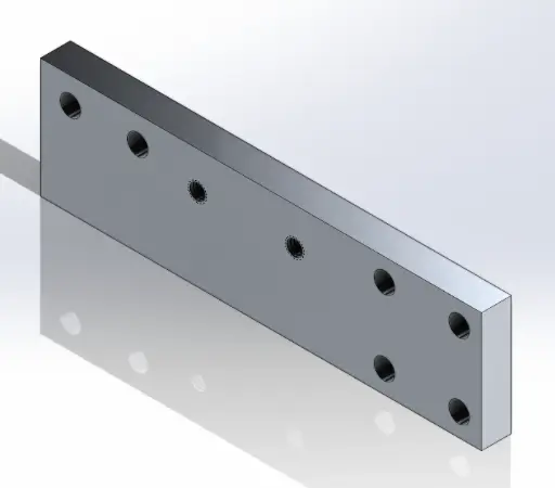 [2400-092] MP-2000-0057 SHOCK SUPPORT MOUNTING BRACKET