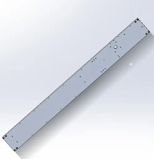 [MP-1000-0011 (2600-010B) Rear Elevator Plate] MP-1000-0011 (2600-010B) Rear Elevator Plate